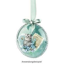 Naklejki transparentne Nostalgia 10 arkuszy, 10 x30 cm