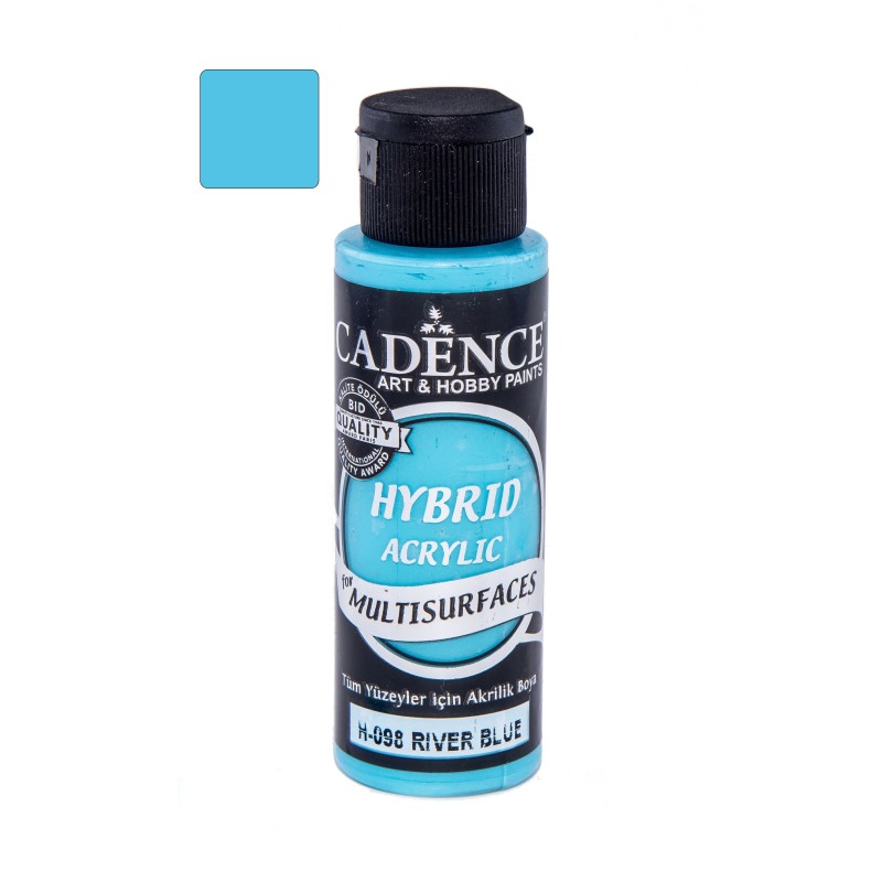 Cadence Farba Akrylowa Hybrydowa, Błękitny 70 ml