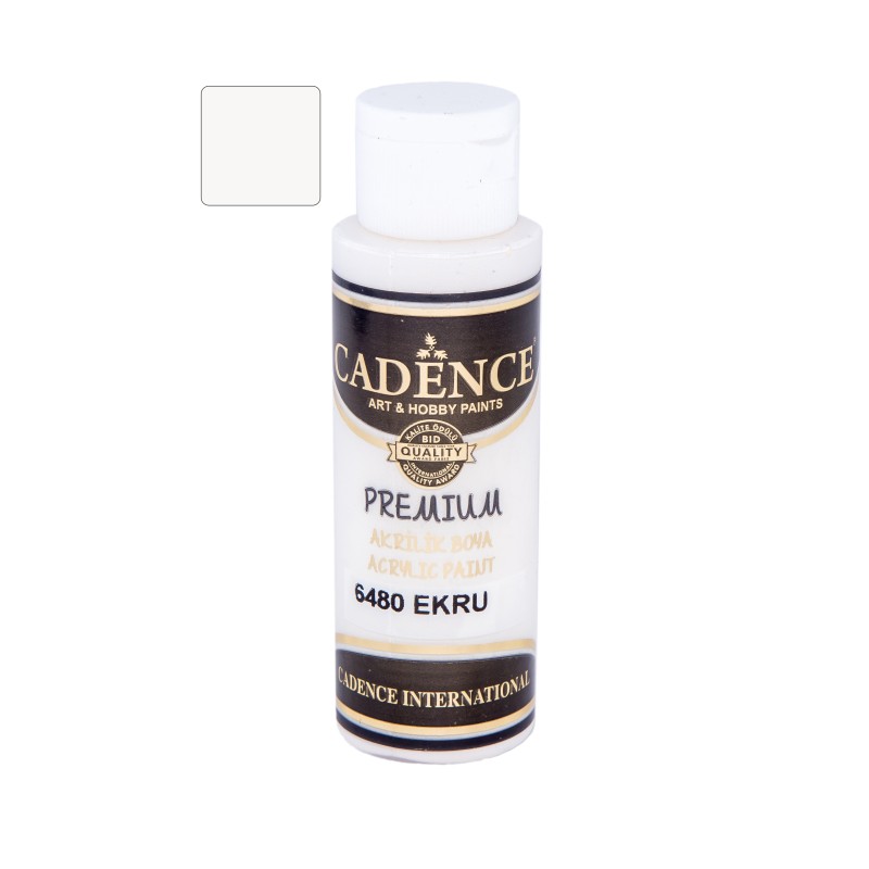 Farba akrylowa Premium 70 ml, ecry