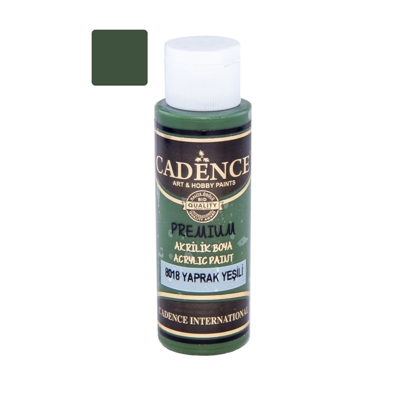 Farba akrylowa Premium 70 ml, liściasty