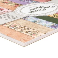 Zestaw papierów Vintage 2, 20 kartek, 25x25 cm