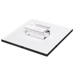 Blok do stempli z uchwytem, 16 cm x 16 cm x 0,8 cm