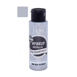 Farba hybrydowa metalik 70ml, srebrny