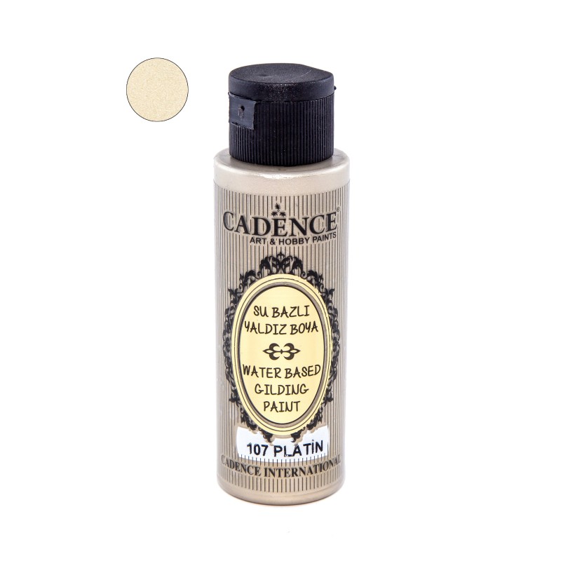 Farba metalizowana Gilding 70ml, platyna