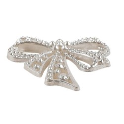 Kokardki dekoracyjne z żywicy 7 szt.