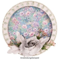 Papier ryżowy A4 kwiatowy 2 szt