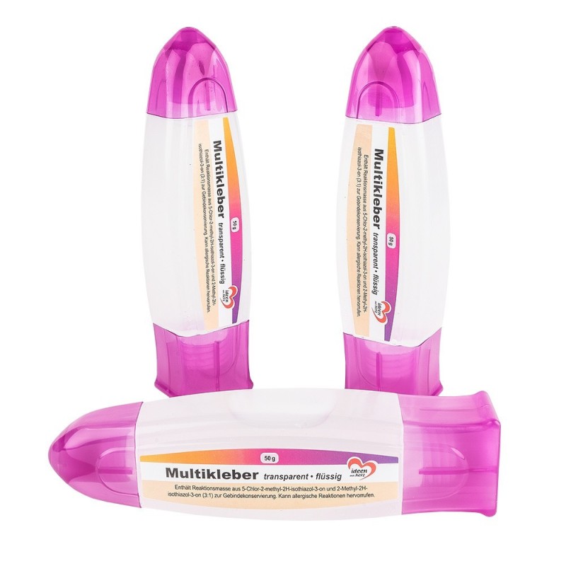 Klej z dwustronną końcówką 50g, 3szt