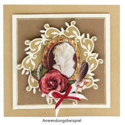 Wykrojnik do papieru, wianek Ø 10,3cm