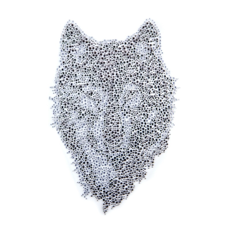 Termo aplikacje z kamieni hot fix, A4,  5szt