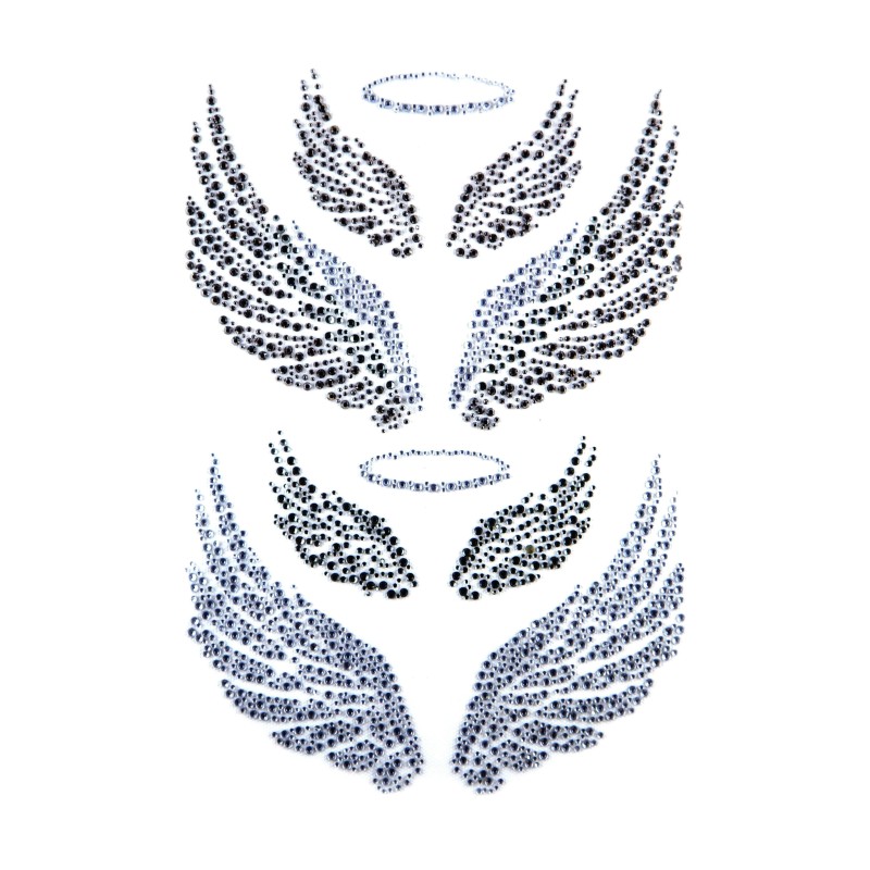 Termo aplikacje z kamieni hot fix, A4,  5szt