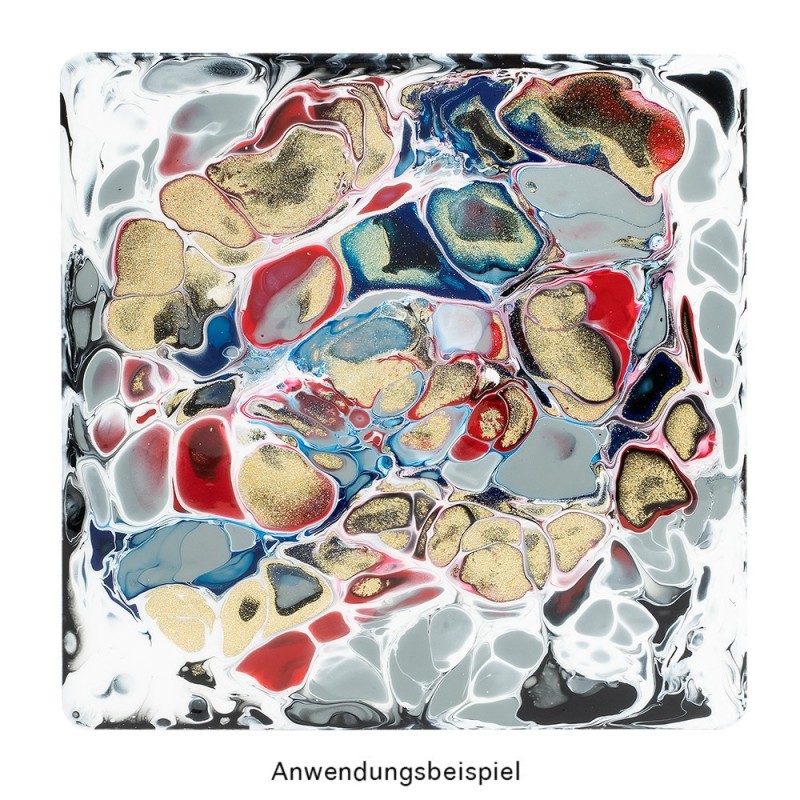 Farba z medium do pouringu, złota 180ml