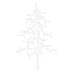 Jodła dekoracyjna, 9,5cm x 13cm, 13 szt