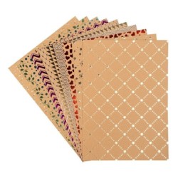 Papier dekoracyjny, tła, rozm. A4, 250g/m²