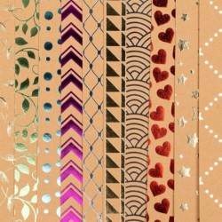 Papier dekoracyjny, tła, rozm. A4, 250g/m²