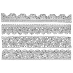 Foremka silikonowa ornamenty, rozm. 20,9x15x0,2cm