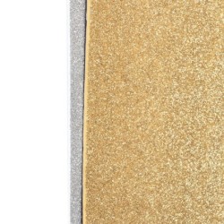 Pianka dekoracyjna, brokatowa 10 arkuszy złoto i srebro