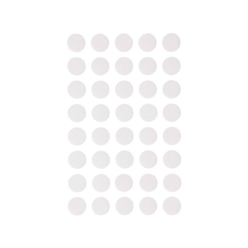 Rzepy samoprzylepne, Ø12mm, 40 szt.