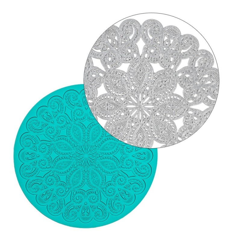 Foremka silikonowa, koronka Ø 15cm x 0,2cm