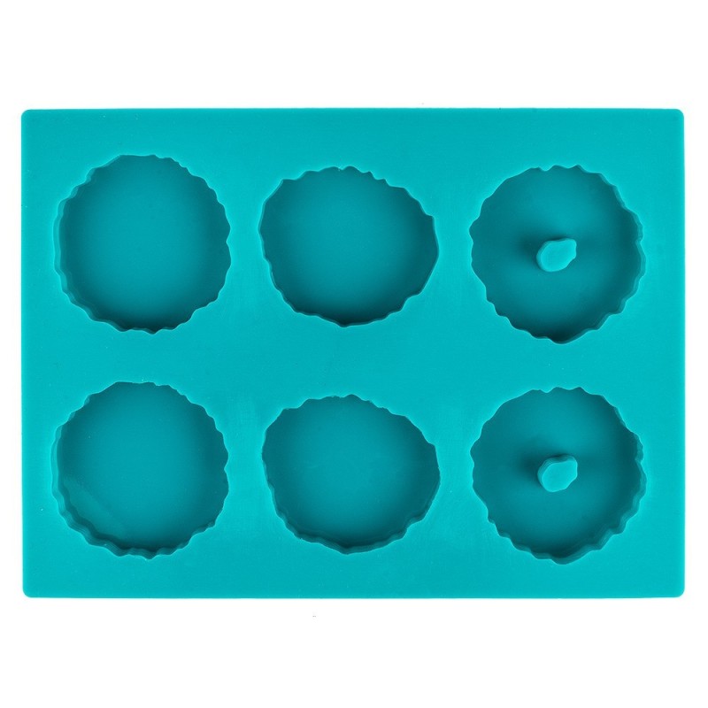 Foremka silikonowa do żywicy, małe agaty