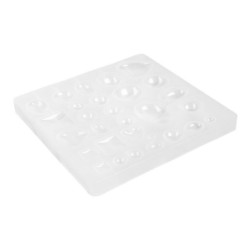 Foremka do kabaszonów, 29 wzorów, rozm. 14,7x14,9x1,4cm