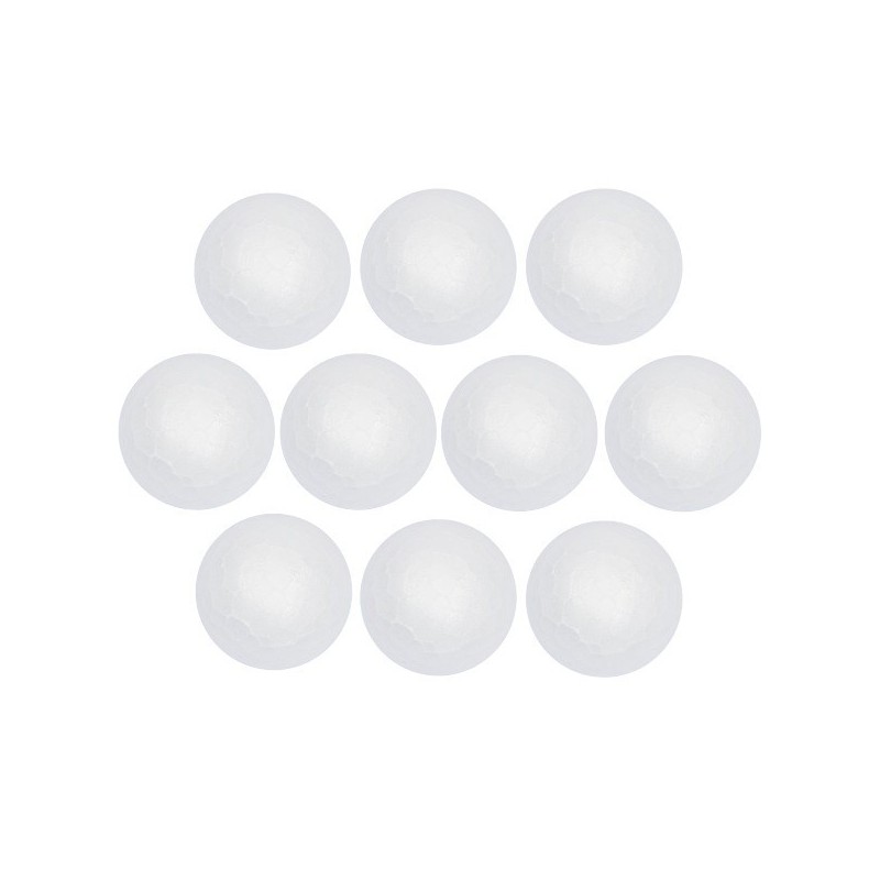 Kula styropianowa Ø 3cm, 10szt