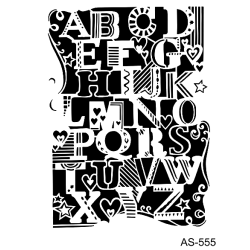 Szablon seria AS - rozmiar...