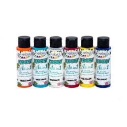 Farby do pouringu Kooky, zestaw 6x70ml