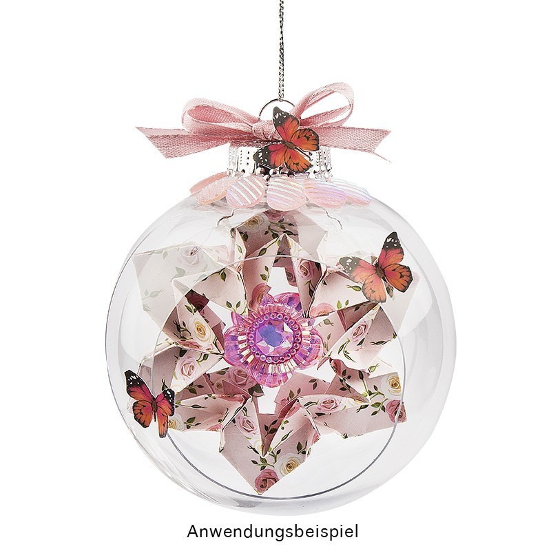 Kule, bombki akrylowe z otworem Ø 10 cm, 2szt