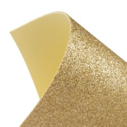 Pianka dekoracyjna Eva, brokatowa, złota A4