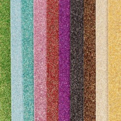 Pianka dekoracyjna, samoprzylepna EVA, brokatowa A4,