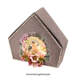 Naklejki transparentne, Wielkanoc, 10 arkuszy 10x30 cm