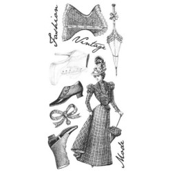 Stemple gumowe VINTAGE 10...