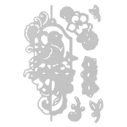 wykrojnik do papieru, ptaszek