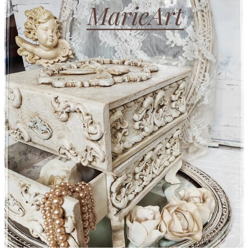 Pudełko książka na nóżkach, 22 x 22 x 23 cm, KT89