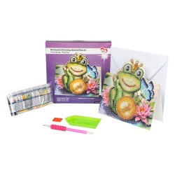 diamond painting, kartka stojąca