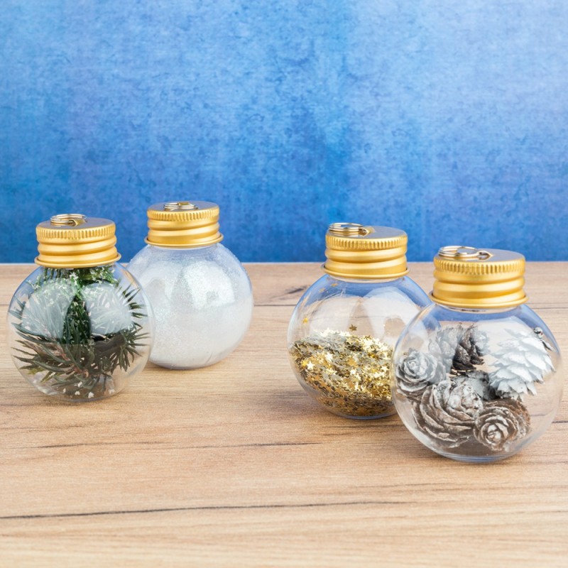 Dekoracyjne kule do napełniania i zawieszenia, Ø 5cm, 6 szt