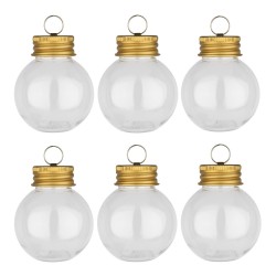 Dekoracyjne kule do napełniania i zawieszenia, Ø 5cm, 6 szt
