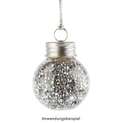 Dekoracyjne kule do napełniania i zawieszenia, Ø 5cm, 6 szt