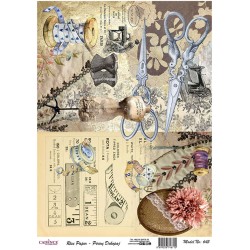 Papier ryżowy, krawiectwo