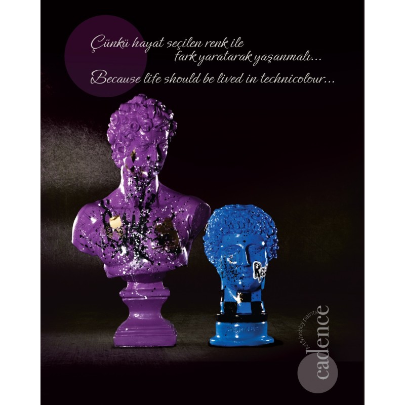 Farba lakierowa Cadence 250ml, dziecięcy niebieski