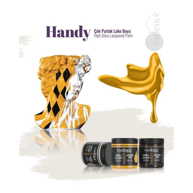 Farba lakierowa Cadence 250ml, jasny niebieski cyjan