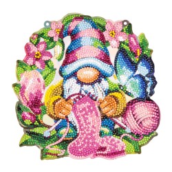 diamond painting, dekoracje okienne,