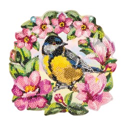 diamond painting, dekoracje okienne,