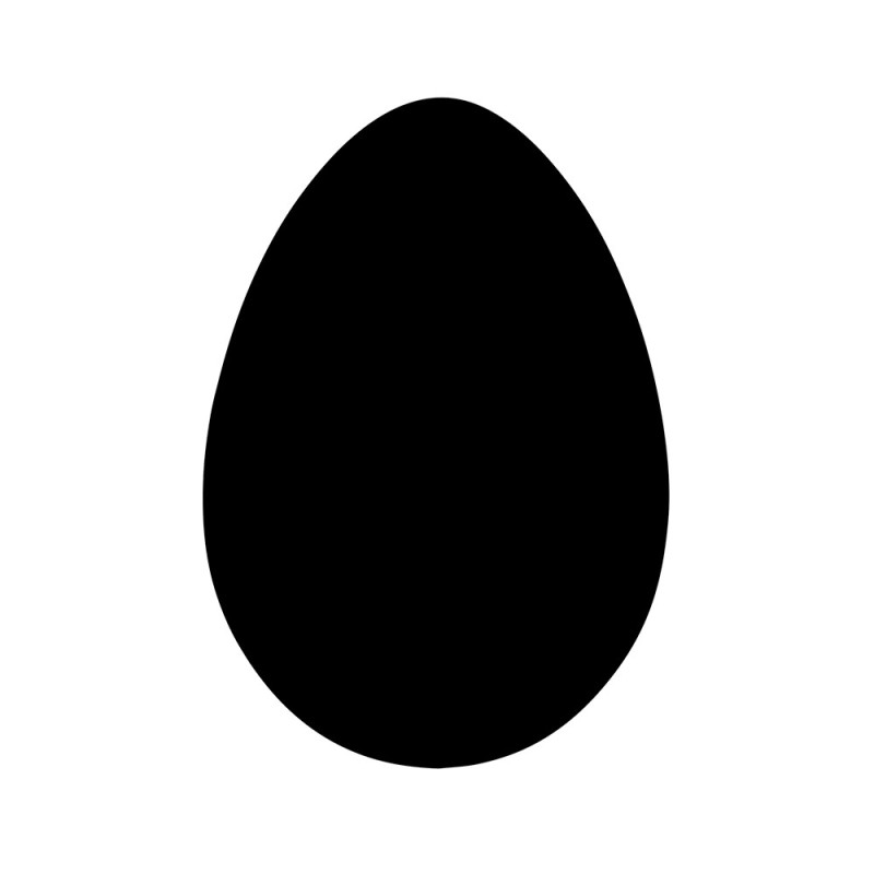 Dziurkacz ozdobny Power-Jumbo, Jajko 6,3cm x 4,4cm