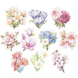 Motywy 3D, Kwiaty wiosenne...