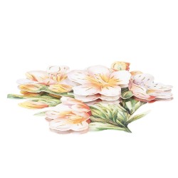 Motywy 3D, Kwiaty wiosenne 2, 7-11 cm, 10 Motywów