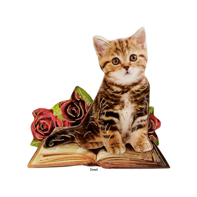 Motywy 3D Kotki, rozm. 6-8,5 cm, 10 szt