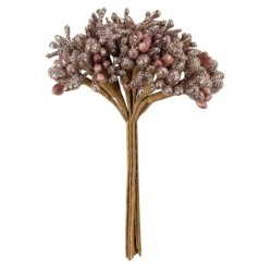 Świąteczne gałązki jagodowe...