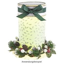 Wianek dekoracyjny, świąteczny 1, Ø 16cm