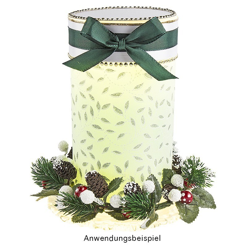 Wianek dekoracyjny, świąteczny 1, Ø 16cm